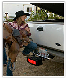 Cowgirl using a ProStep